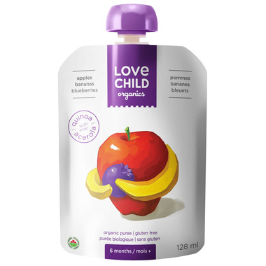 Love Child Organics Baby Food Pouch With Quinoa Love Child Organics Baby Food Pouch With Quinoa