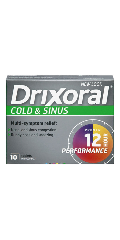 Buy Drixoral Cold & Sinus 12 Hour Performance Tablets at 