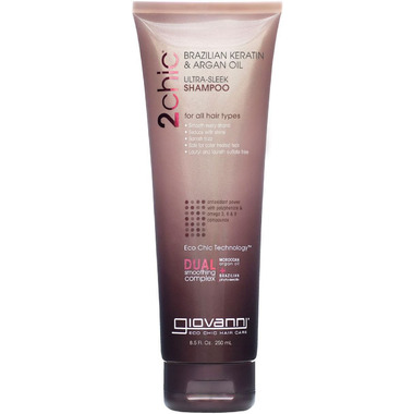 Giovanni 2chic Brazilian Keratin & Argan Oil Ultra-Sleek Shampoo Giovanni 2chic Brazilian Keratin & Argan Oil Ultra-Sleek Shampoo