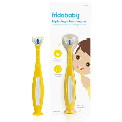 fridababy SmileFrida Triple-Angle Toothhugger Yellow