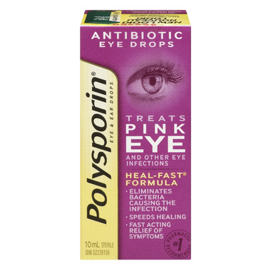 Buy Polysporin Antibiotic Eye & Ear Drops at Well.ca | Free Shipping $35+ in Canada