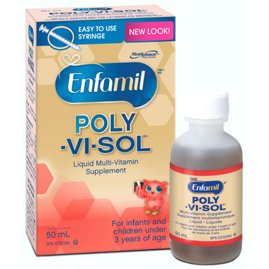 Enfamil Poly-Vi-Sol Liquid Multi-Vitamin Supplement Enfamil Poly-Vi-Sol Liquid Multi-Vitamin Supplement
