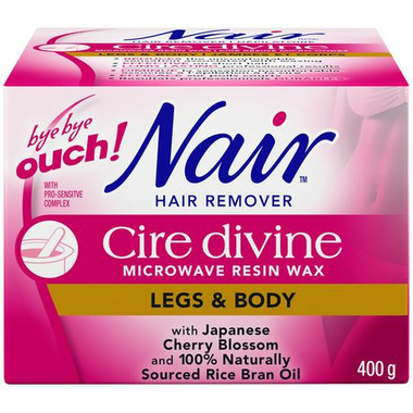 Nair Cire Divine Microwave Resin Wax with Japanese Cherry Blossom Nair Cire Divine Microwave Resin Wax with Japanese Cherry Blossom