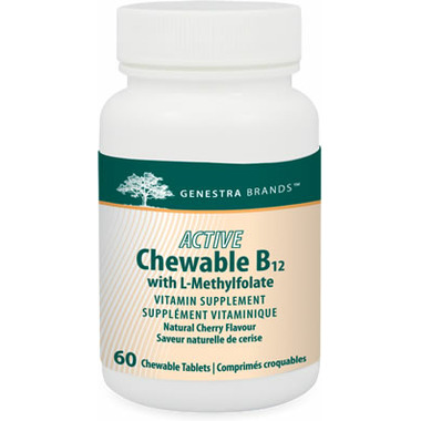 Genestra Active Chewable B12 with L-Methylfolate Genestra Active Chewable B12 with L-Methylfolate
