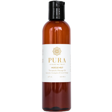 Pura Botanicals Muscle Melt Therapeutic Massage Oil Pura Botanicals Muscle Melt Therapeutic Massage Oil