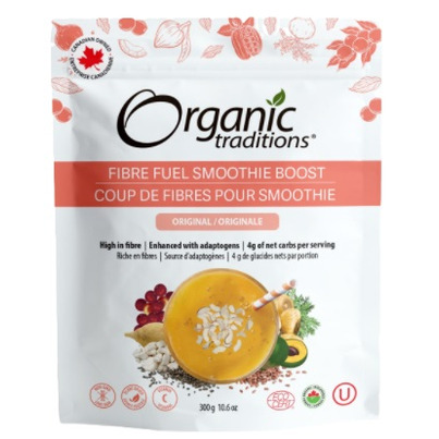 Organic Traditions Fibre Fuel Smoothie Boost Original