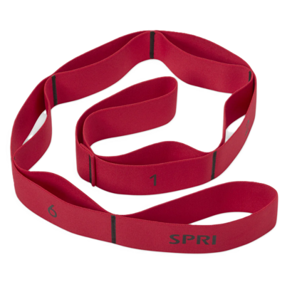 SPRI Resistance Band Stretch Strap Red
