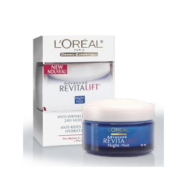 revitalift cream night oreal