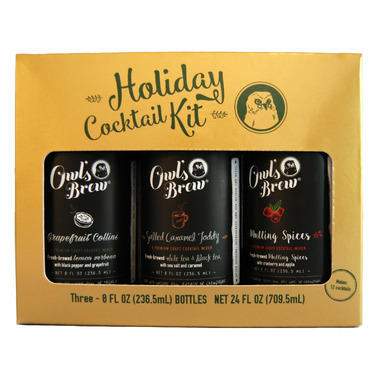 Owl\'s Brew Holiday Cocktail Kit Owl\'s Brew Holiday Cocktail Kit