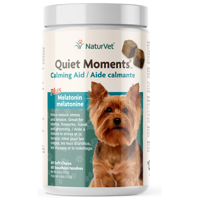 Naturvet Quiet Moments Melatonin Soft Chews