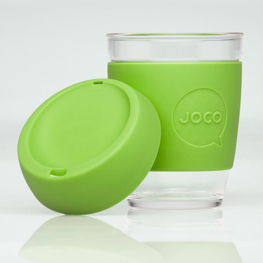 Buy JOCO Glass Reusable Coffee Cup in Lime at Well.ca Free Shipping