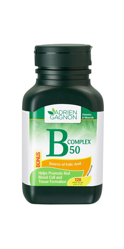 Buy Adrien Gagnon B Complex 50 At Well.ca | Free Shipping $35+ In Canada