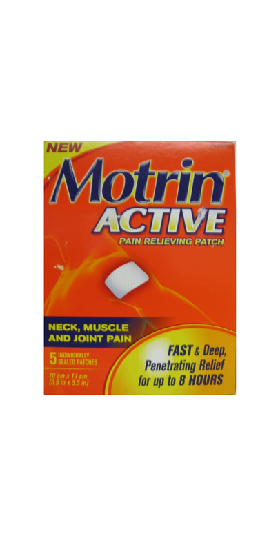 Buy Motrin Active Pain Relieving Patch at Well.ca | Free Shipping $35