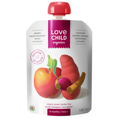 Love Child Organics Baby Food Pouch With Quinoa Love Child Organics Baby Food Pouch With Quinoa