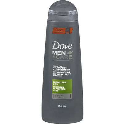 Dove Men+Care 2 in 1 Shampoo + Conditioner Fresh Clean