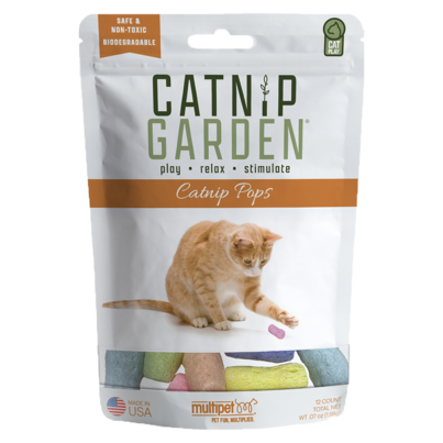 Multipet Catnip Garden Pops Cat Toy