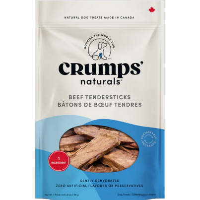 Crumps Naturals Dog Treats Beef Tendersticks