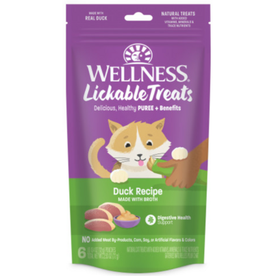 Wellness Lickables Cat Treats Duck