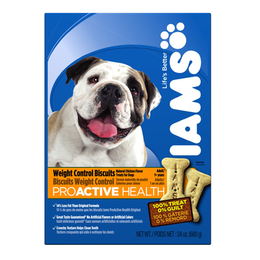 Iams Dog ProActive Health Adult Weight Control Biscuits Iams Dog ProActive Health Adult Weight Control Biscuits