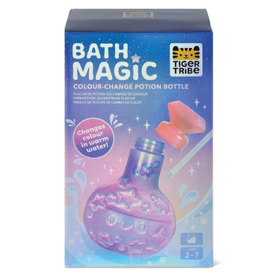 Tiger Tribe Bath Magic Colour-Change Potion Bottle Purple to Pink Refill