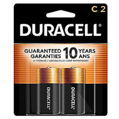 Duracell Coppertop C Batteries