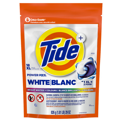 Tide Ultra OXI Power PODS + White & Bright