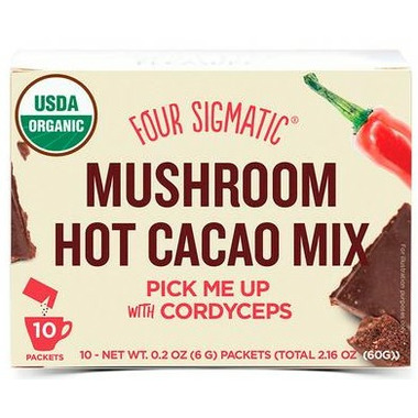 Four Sigmatic Mushroom Hot Cacao Mix With Cordyceps Four Sigmatic Mushroom Hot Cacao Mix With Cordyceps