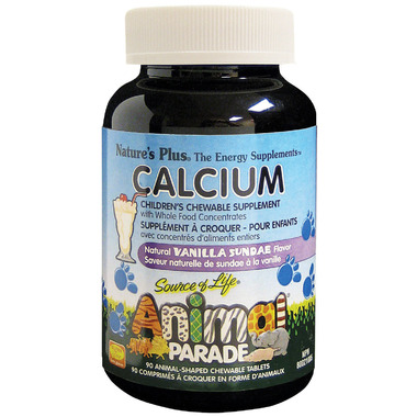 Nature\'s Plus Animal Parade Children\'s Chewable Calcium Nature\'s Plus Animal Parade Children\'s Chewable Calcium