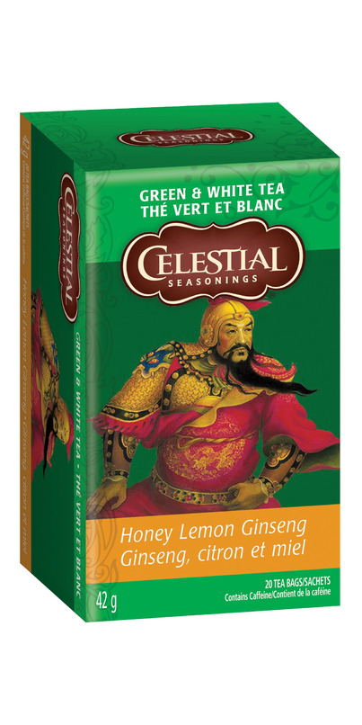 Buy Celestial Seasonings Honey Lemon Ginseng Green & White ...