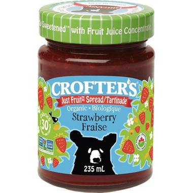 Crofter\'s Organic Strawberry Just Fruit Spread