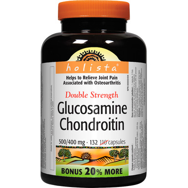 Holista Glucosamine Chondroitin Double Strength 500 / 400 mg Holista Glucosamine Chondroitin Double Strength 500 / 400 mg