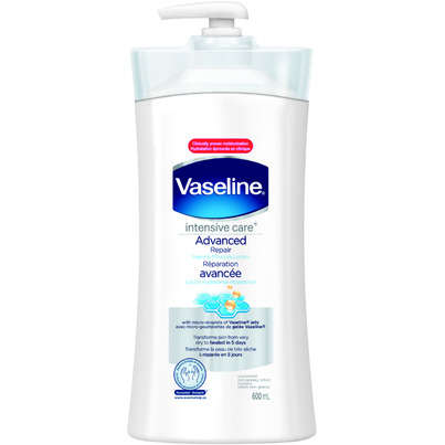 Vaseline Intensive Care Advanced Repair Unscented Lotion