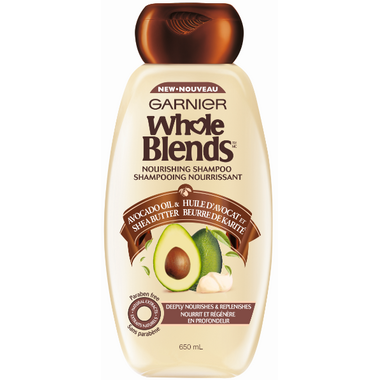 Garnier Whole Blends Avocado Oil Shea Butter Nourishing Shampoo Garnier Whole Blends Avocado Oil Shea Butter Nourishing Shampoo