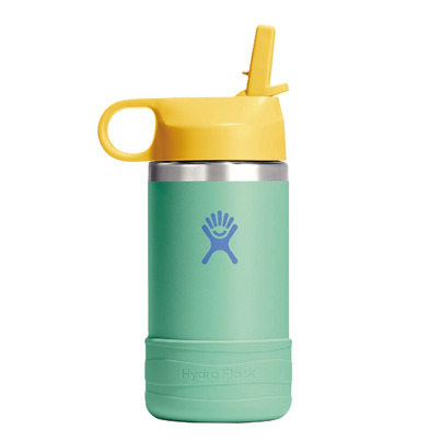 Hydro Flask Kids Wide Mouth Covered Cap & Boot Mermaid Green