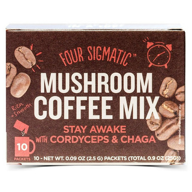 Four Sigmatic Mushroom Coffee Mix with Cordyceps And Chaga Four Sigmatic Mushroom Coffee Mix with Cordyceps And Chaga
