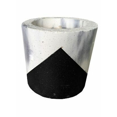 Wax + Fire Co. oz Soy Candle in Marble with Black Concrete Planter Wax + Fire Co. oz Soy Candle in Marble with Black Concrete Planter