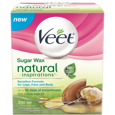 veet minima arganolie sugar wax