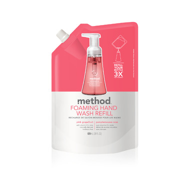 method refill wash foaming hand