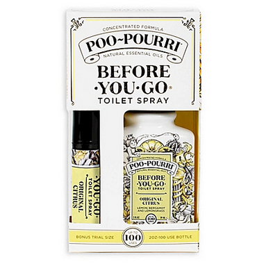 Poo-Pourri Before You Go Toilet Spray Everyday Essentials Gift Set Poo-Pourri Before You Go Toilet Spray Everyday Essentials Gift Set
