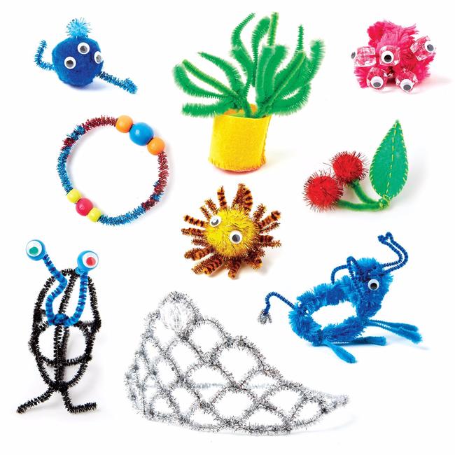 kid made modern art kit ideas
