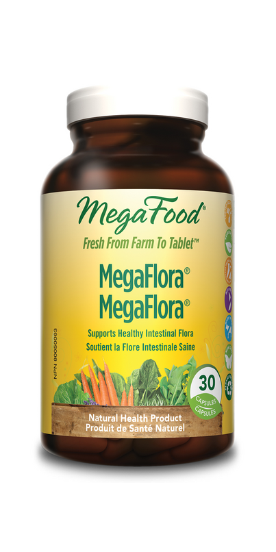 MegaFood MegaFlora Probiotic Supplement