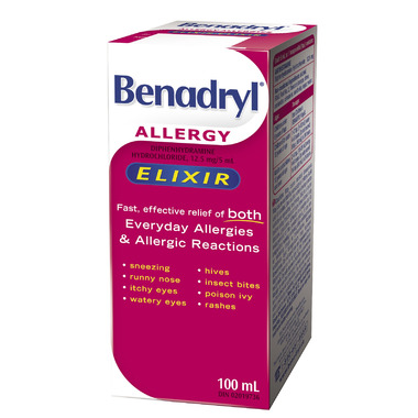 Buy Benadryl Allergy Liquid Elixir at Well.ca | Free Shipping $35+ in ...