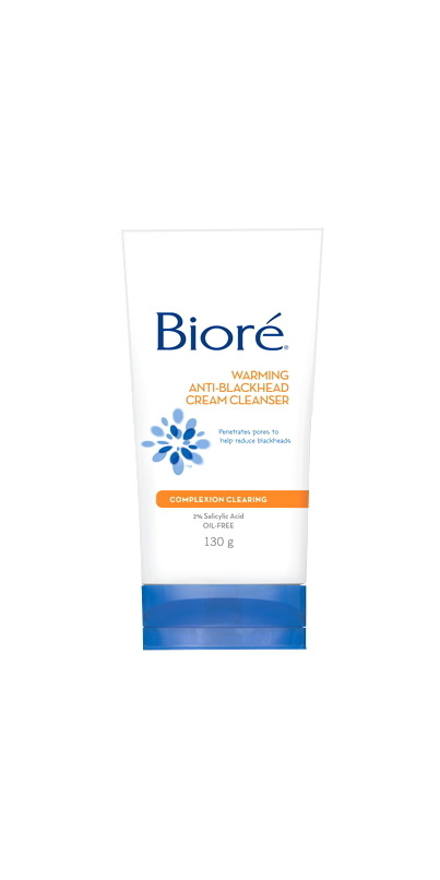 Biore Warming Anti-Blackhead Cream Cleanser