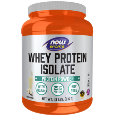 NOW Foods Sports Whey Protein Isolate Protein Powder