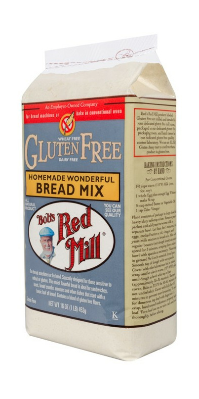Buy Bob's Red Mill Gluten Free Homemade Wonderful Bread Mix 453 g