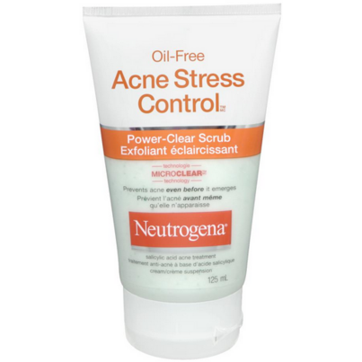 Neutrogena Oil Free Acne Stress Control Power-Clear Scrub