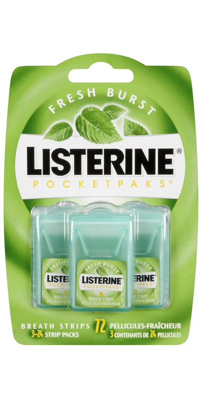 Buy Listerine Pocketpaks Breath Strips in Fresh Burst at ...