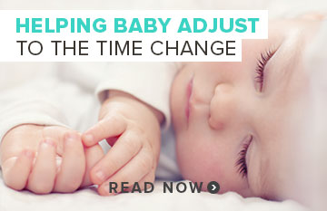 Helping Baby Adjust to the Time Change