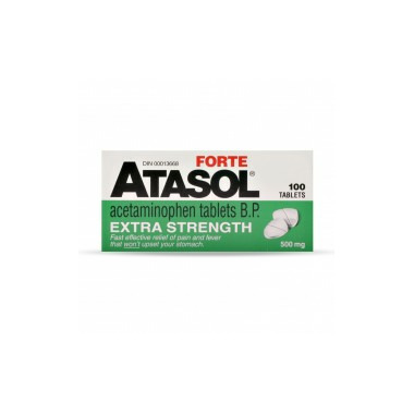 Buy Atasol Forte Extra Strength Caplets at Well.ca | Free Shipping $35