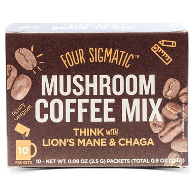 Four Sigmatic Mushroom Coffee Mix with Lion\'s Mane And Chaga Four Sigmatic Mushroom Coffee Mix with Lion\'s Mane And Chaga